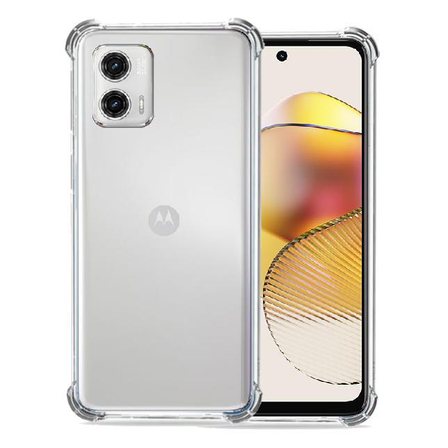 Kit Capa Capinha Case Anti Impacto Shock Para Moto G53 Air Bag Proteção Total Anti Queda Silicone Compativel Motorola