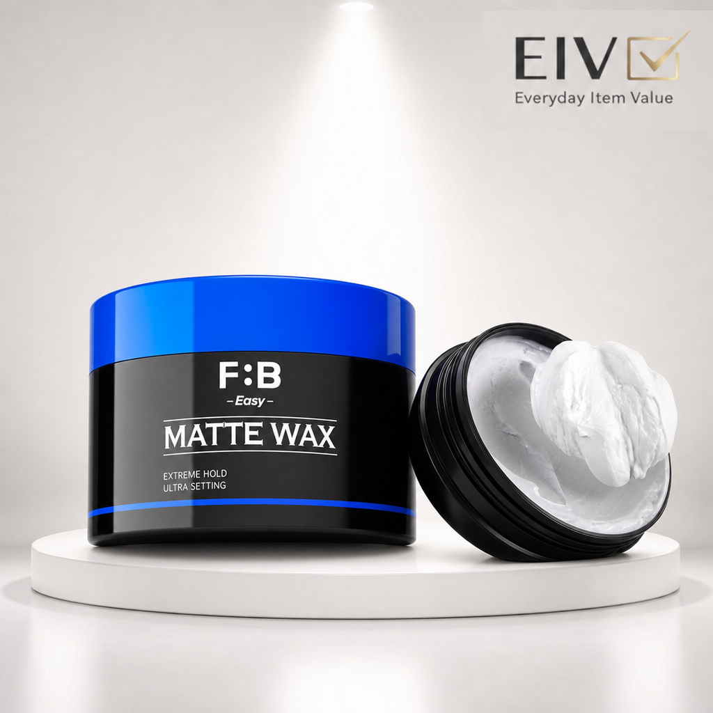 [FORBEAUT] Cera Easy Matte 80g Modeladora De Cabelo De Fixação Extrema Acabamento Fosco Para Volume E Textura