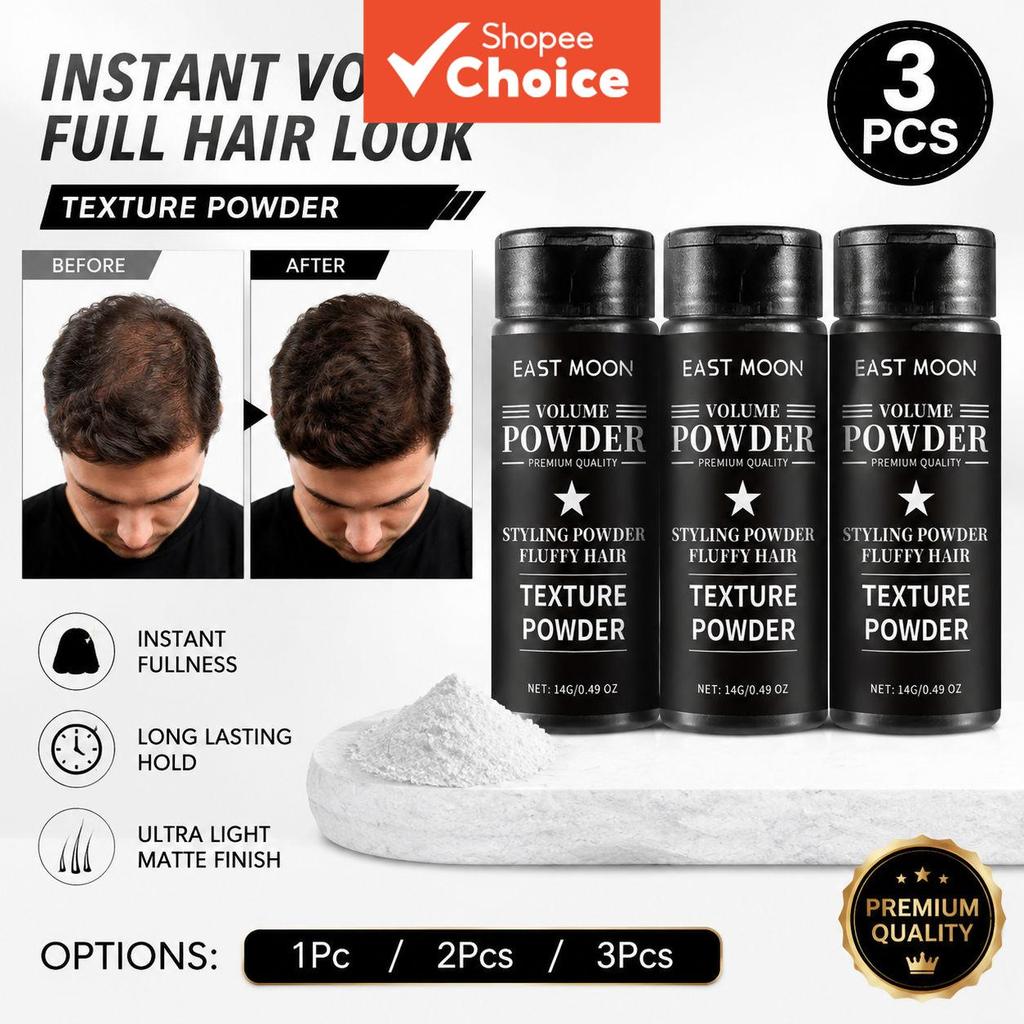 Pó Volumizador 14g: Volume natural, controle de oleosidade, acabamento matte