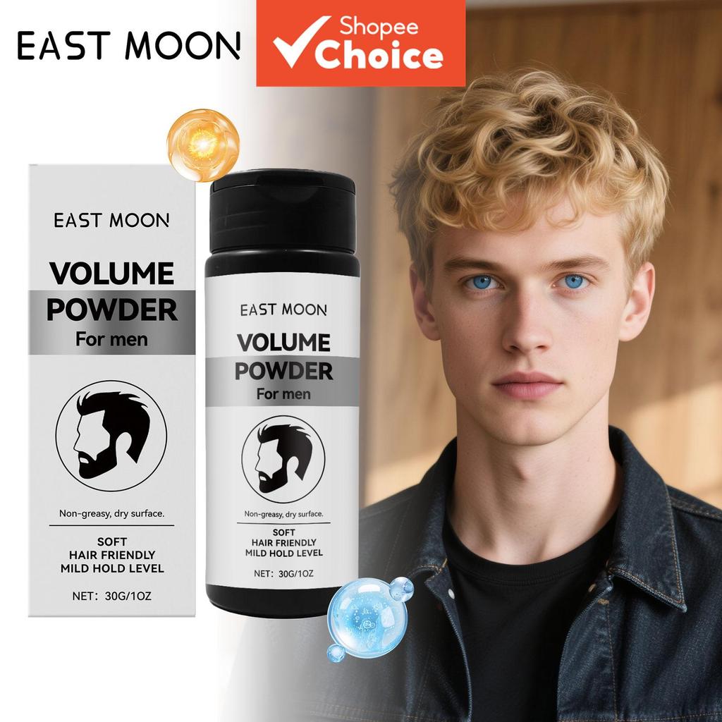 Pó Modelador Instantâneo para Homens 30g – Controle de Oleosidade e Volume, Efeito Matte | Dimeticona, Ácido Cítrico,