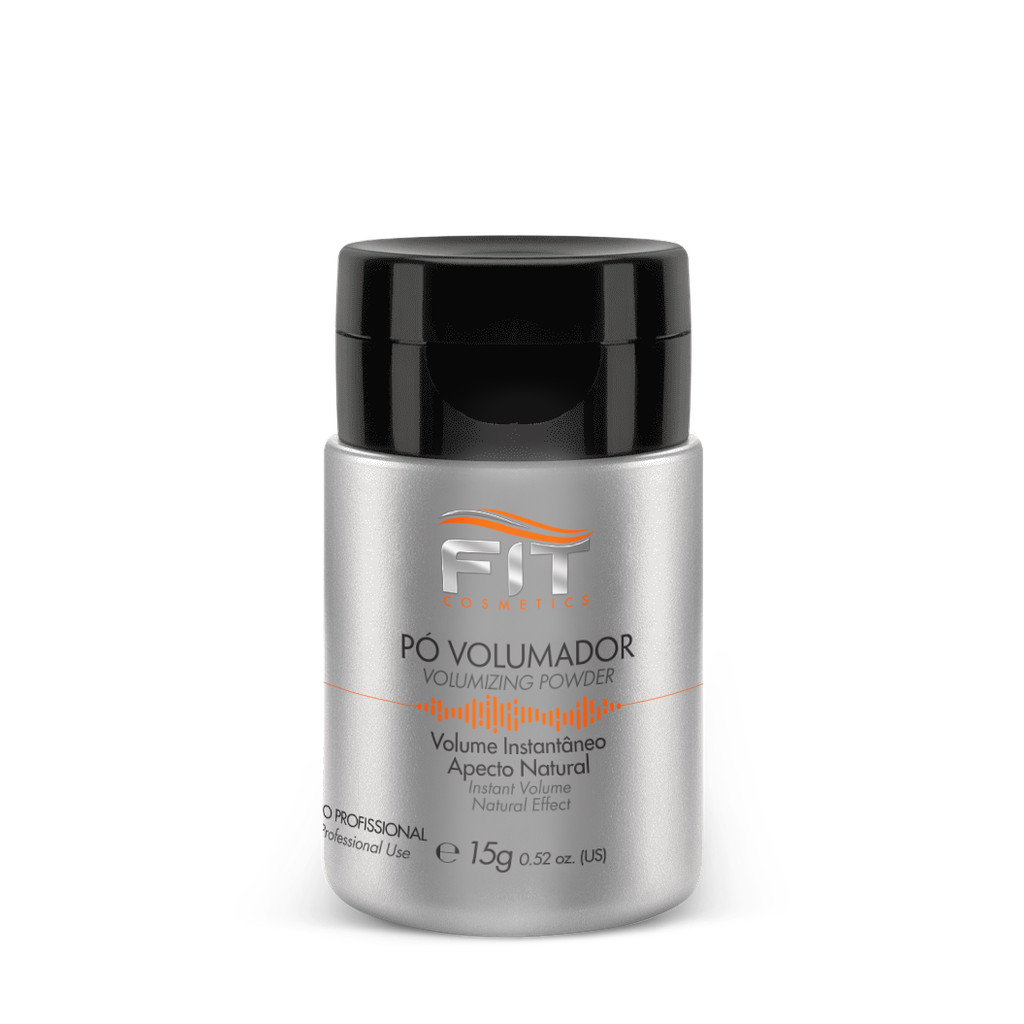 Pó Volumador Capilar 15g Volume Instantâneo Efeito Matte e Texturização | Fit Cosmetics