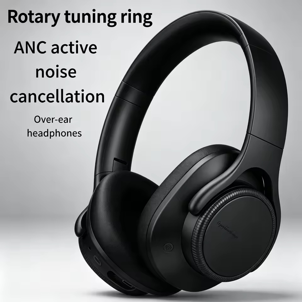 Novo Fone De Ouvido Bluetooth head-mounted Redução De Ruído Graves Pesados Jogo Sem Fio Esportes Telefone Móvel Computad