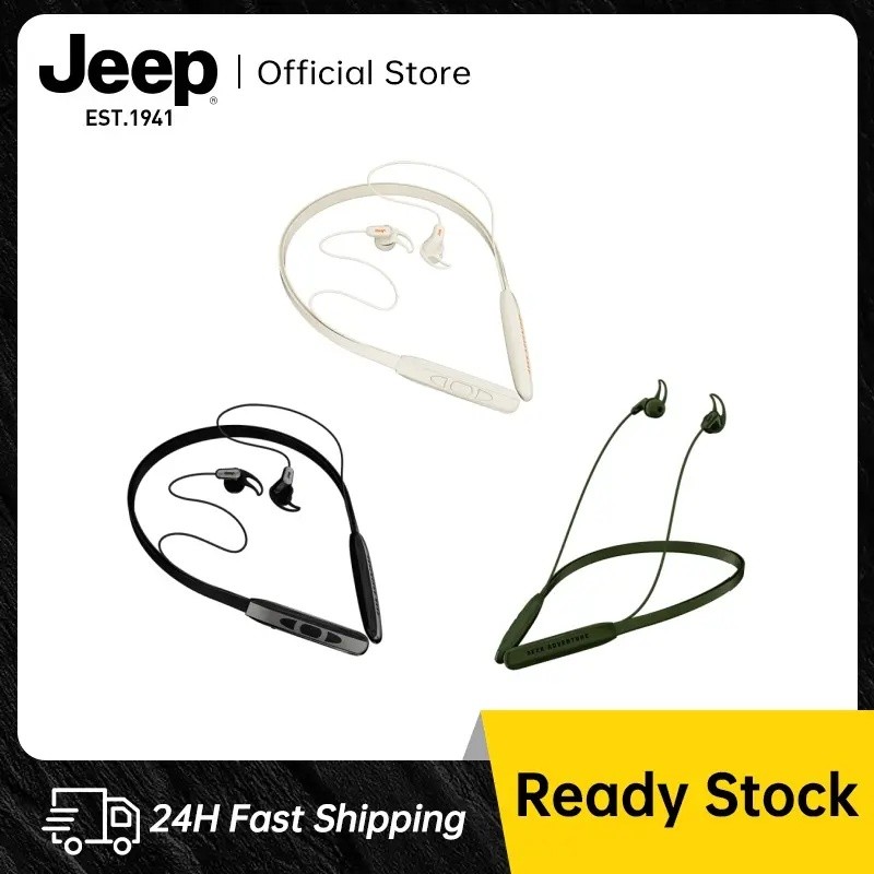 Neck-mounted Bluetooth Headset, Jeep JP-EW122, Allows Easy Holiday Fun Without Interruption, Bluetooth V5.4 Technology,