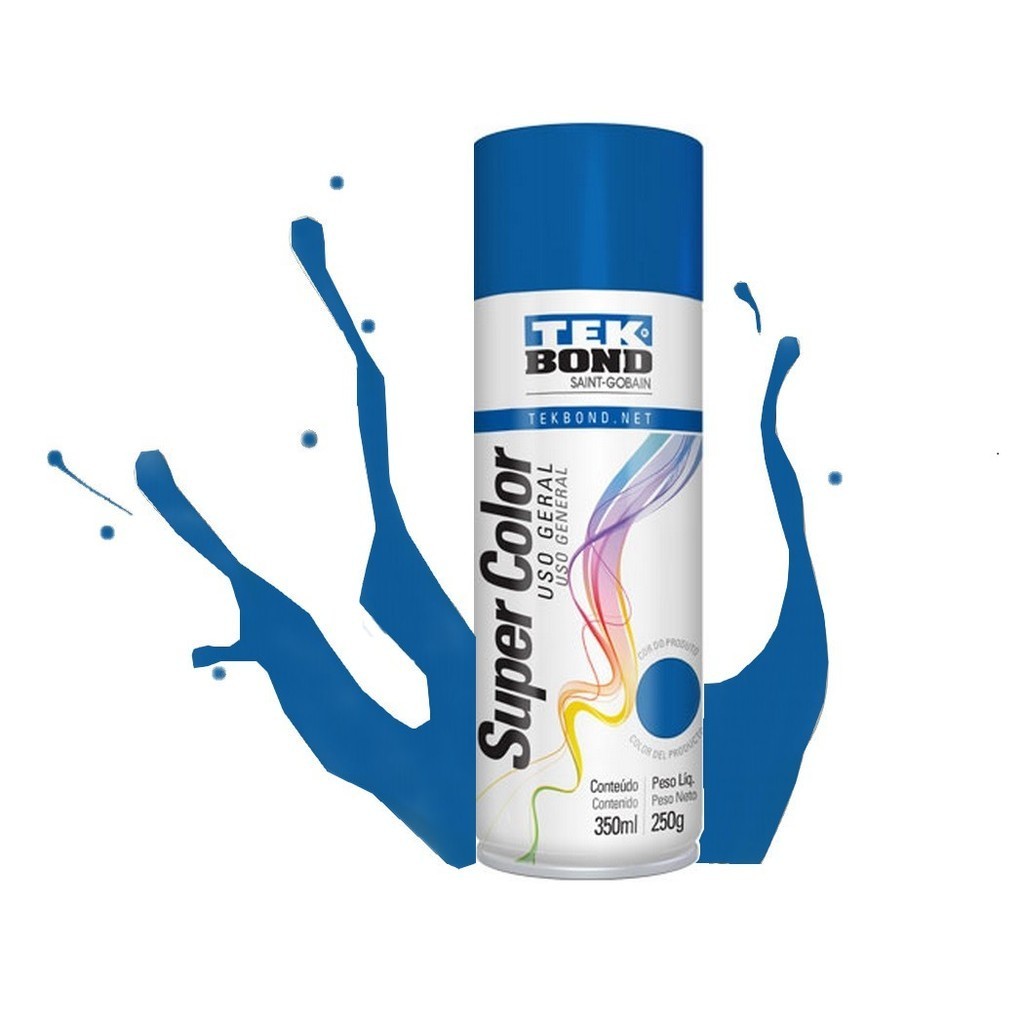 Tinta Spray Uso Geral 350ML Fundo Preparador TekBond