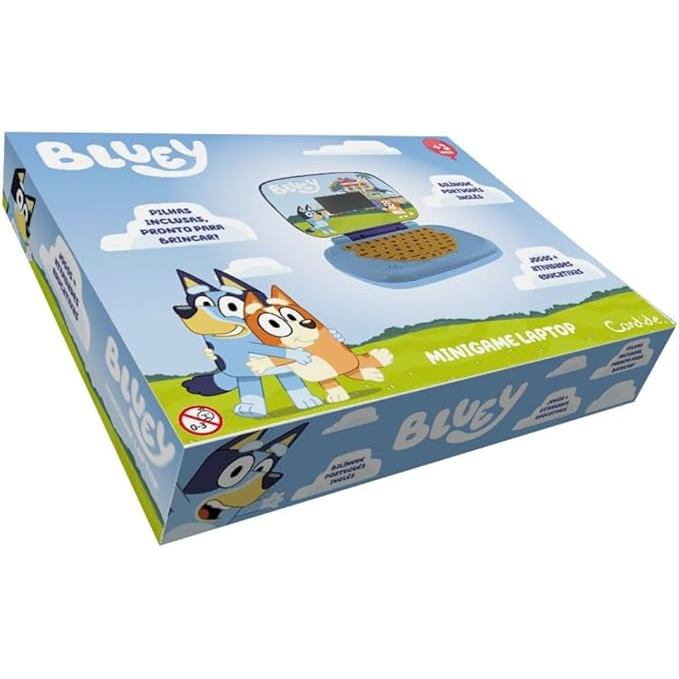 Laptop Infantil Educativo Candide Bluey Bilíngue