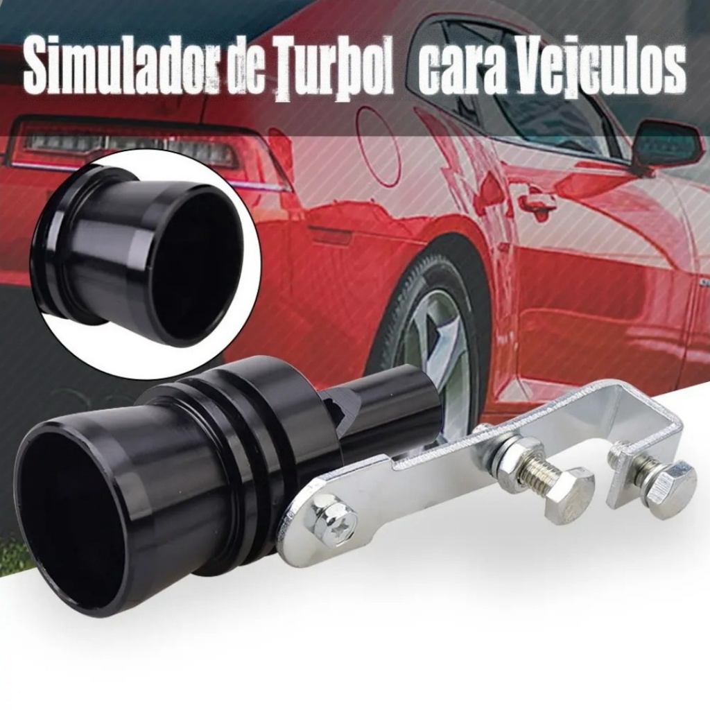 Simulador de Som Turbo Universal, Apito Turbo Dispositivo de Refitagem para Tubo de Escape
