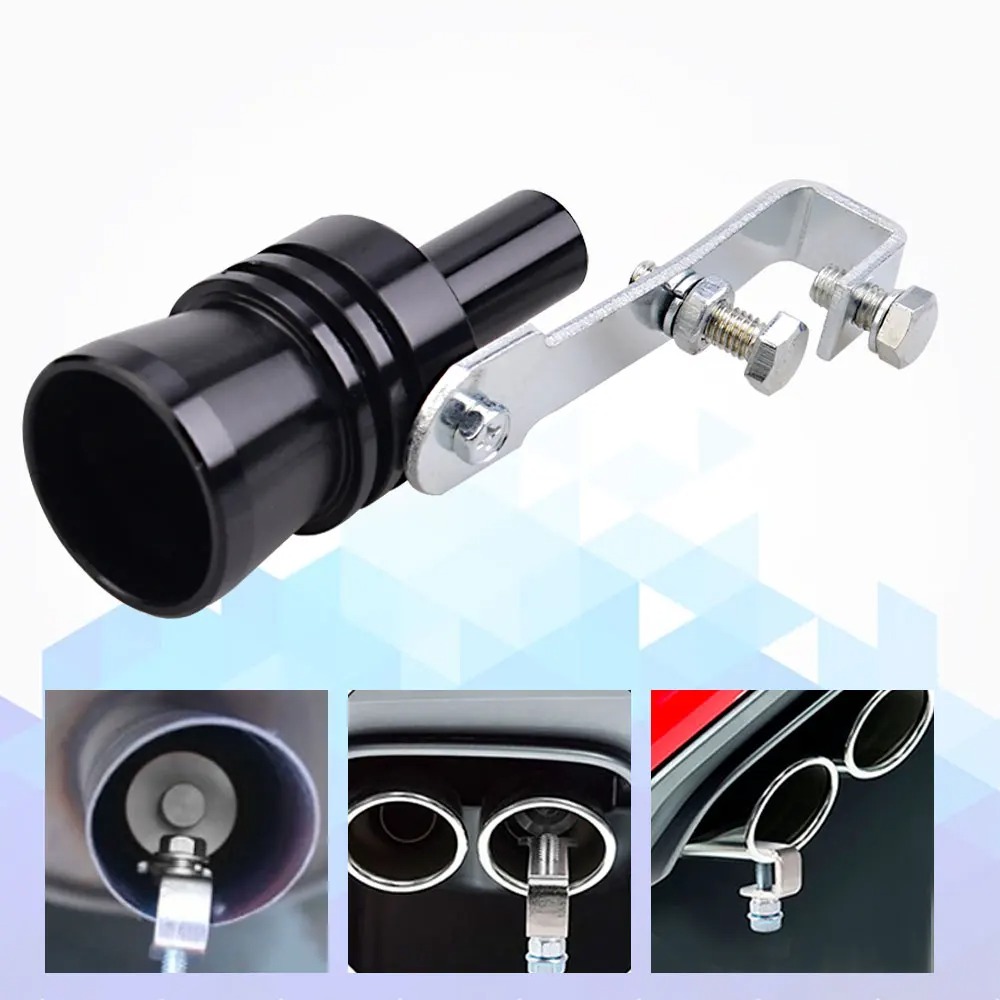 Simulador de Som Turbo para Carro Dispositivo Universal de Refit de Veículo Apito de Tubo de Escape Turbomuffler