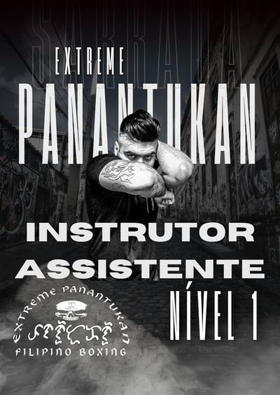 Vitalício instrutor assistente nível 1 panantukan