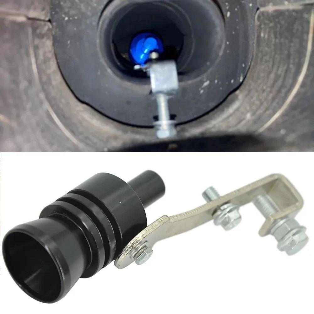 1 Peça Apito De Som Turbo , Simulador De Tubo De Escape Universal , Dispositivo Silenciador De Acessórios Auto