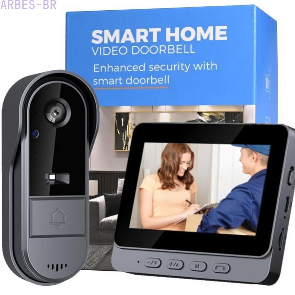 [Clearance]43 Inch Wireless Smart Video Doorbell with  FOR night vision  Wide Angle Two Way[ARBES]