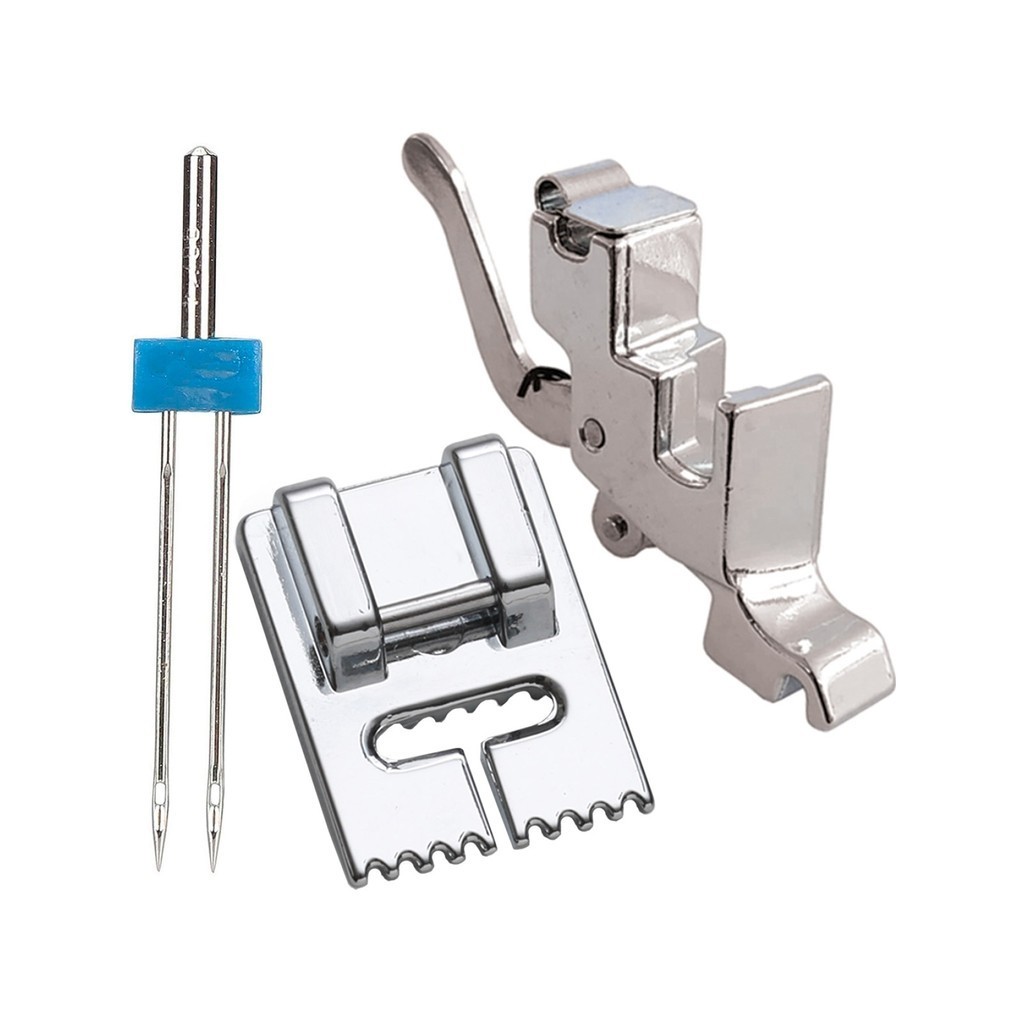 Calcador Sapata Fazer Nervura 5 Friso Agulha Dupla Patchwork