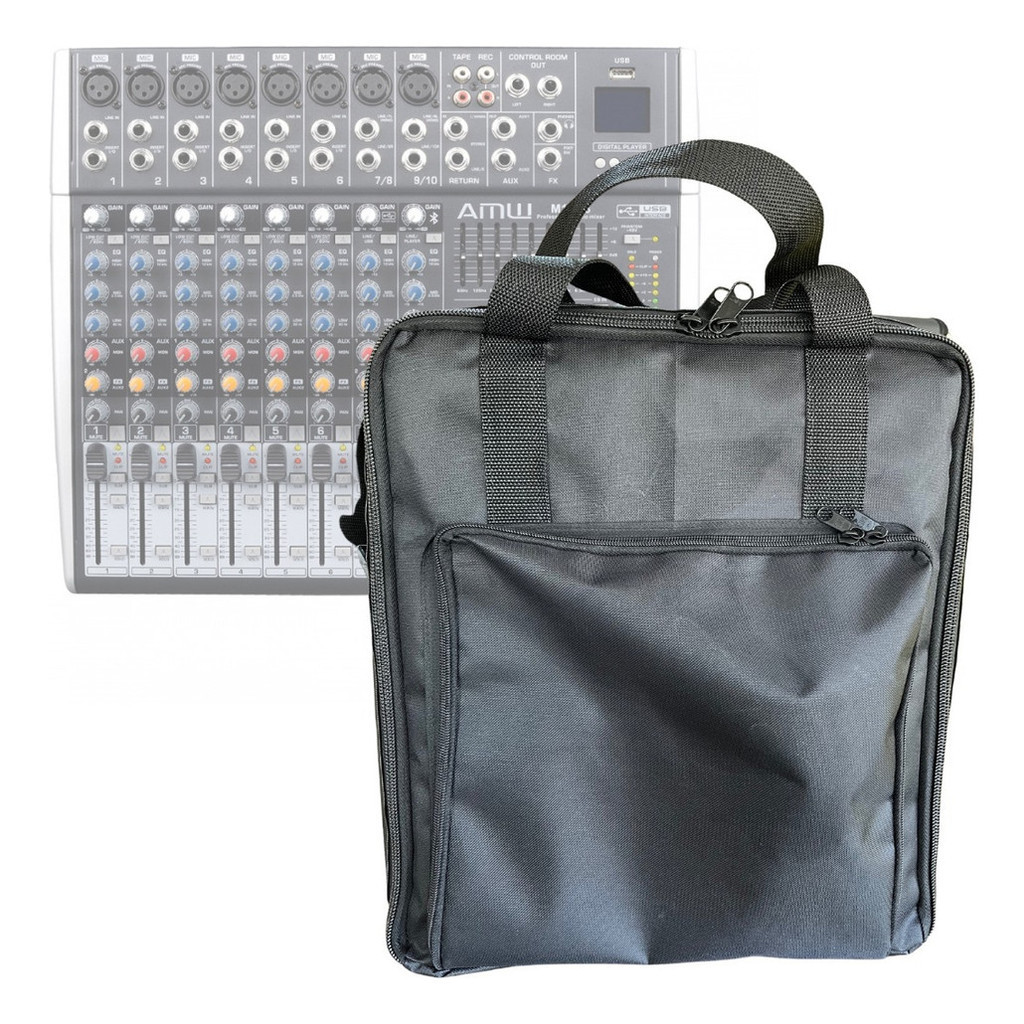 Capa Bag Para Mesa De Som Amw M10 Fx Luxo  SOUNDBAGS CAPAS Oferta