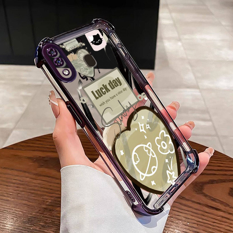 Capa Para Samsung Galaxy A20 A30 M10s Capa silicone Case Protetora Capinha Capas