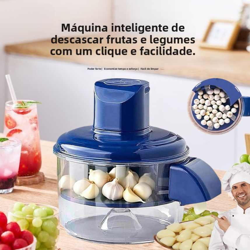 Automatic Electric Garlic Peeler, Garlic Peeler - Suitable for Grapes, Tomatoes, Garlic and Fruits (Free Your Hands)