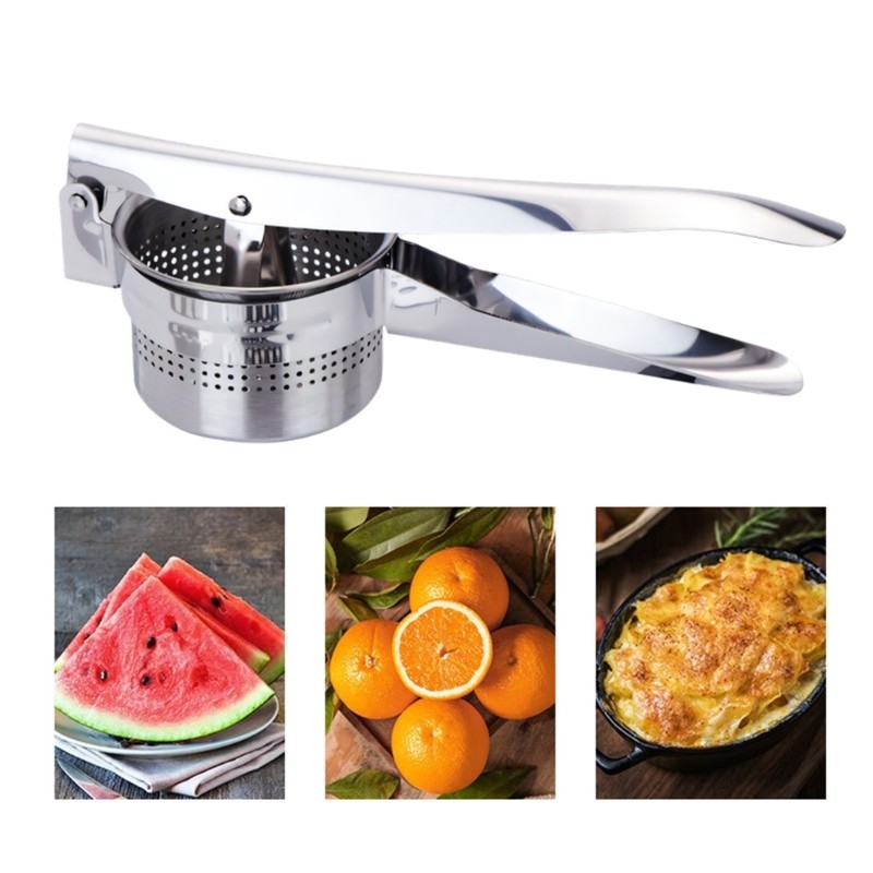 JOY Hand Press Espremedores De Frutas Ferramenta De Cozinha De Metal Para Coar Polpa