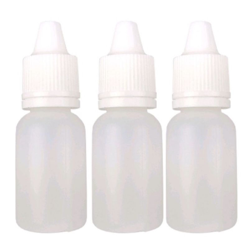 100 frascos conta gota10ml com tampa lacre