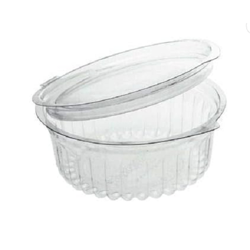 Pote Redondo 250ml Cristal Tampa Articulada 100 Unidades