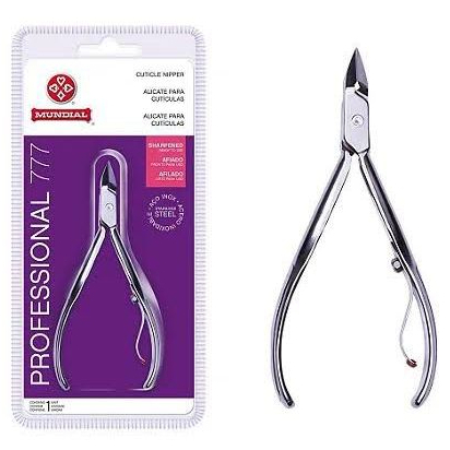 777 - Alicate de Unhas Professional MUNDIAL para Cutículas Manicure Pedicure