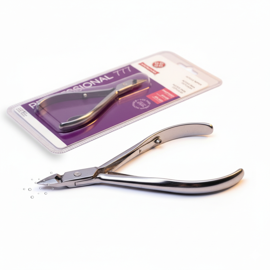 Alicate Cutícula Unha Mundial 777 Professional Aço Inox Original Afiado Manicure Pedicure Profissional