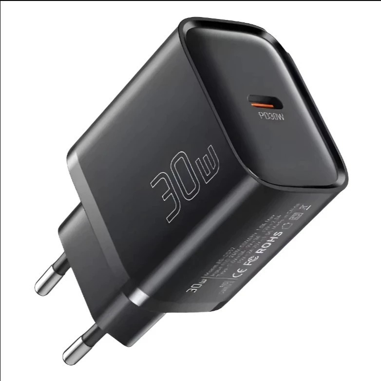 Carregador Turbo 30W USB-C  Essager Original | Carga Rápida iPhone e Android | Bivolt