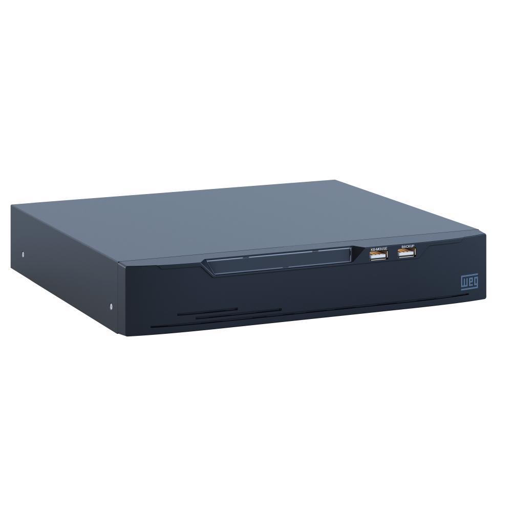 Gravador Digital De Vídeo Nvr Weg 4 Canais 8mp 4k Uhd Poe