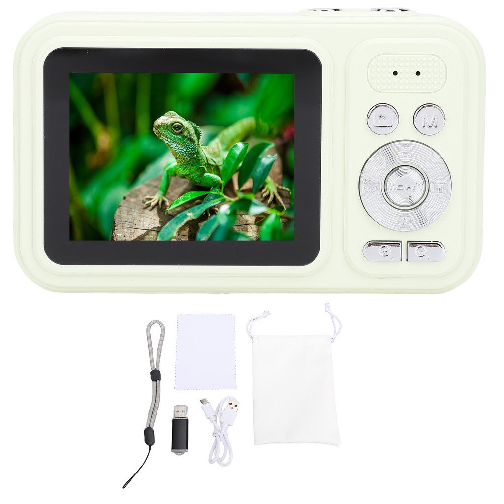 Câmera Digital De 5MP UHD 16x Zoom AF Autofoco Tela De 2.4 Polegadas Anti Shake Vídeo Compacto Para Festa De Viagem De E