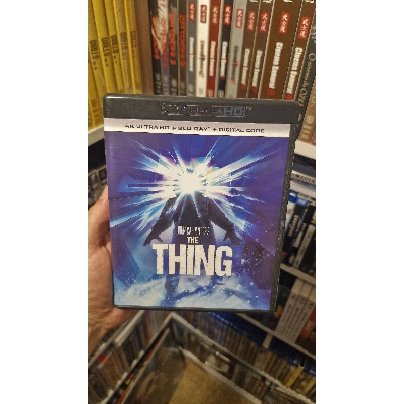 4k UHD - The Thing (O Enigma de Outro Mundo) - Blu-ray 4k + Blu-ray + Digital [NUNCA USADO]