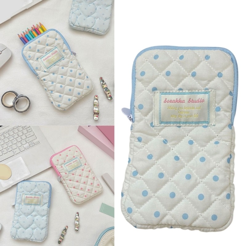 Bolsa De Armazenamento Portátil HO Em Tecido Acolchoado Organizador De Fechamento Seguro Para Cabos De Produtos De Higie