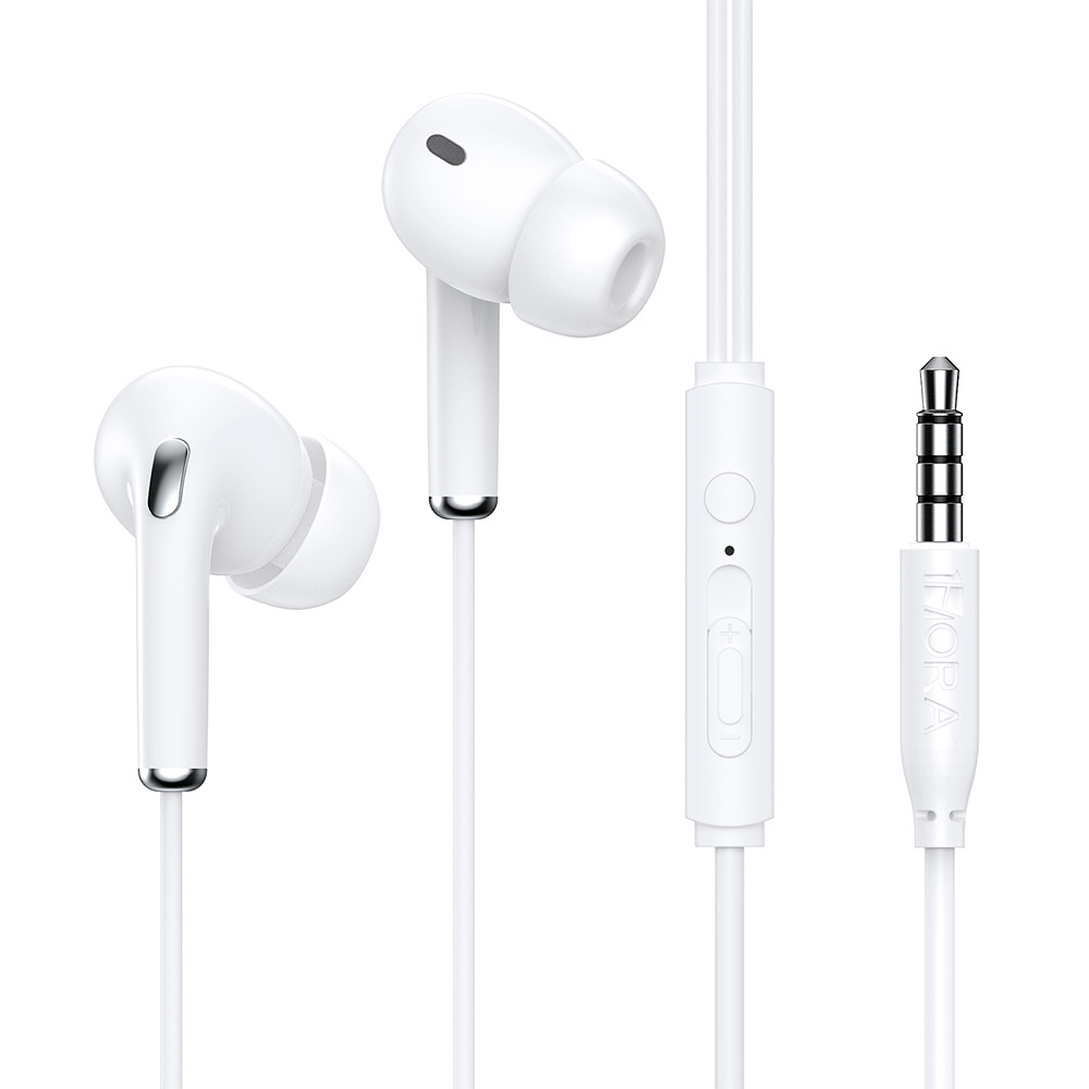 Fone Ouvido Com Fio 1Hora 3.5mm Intra-auricular Branco