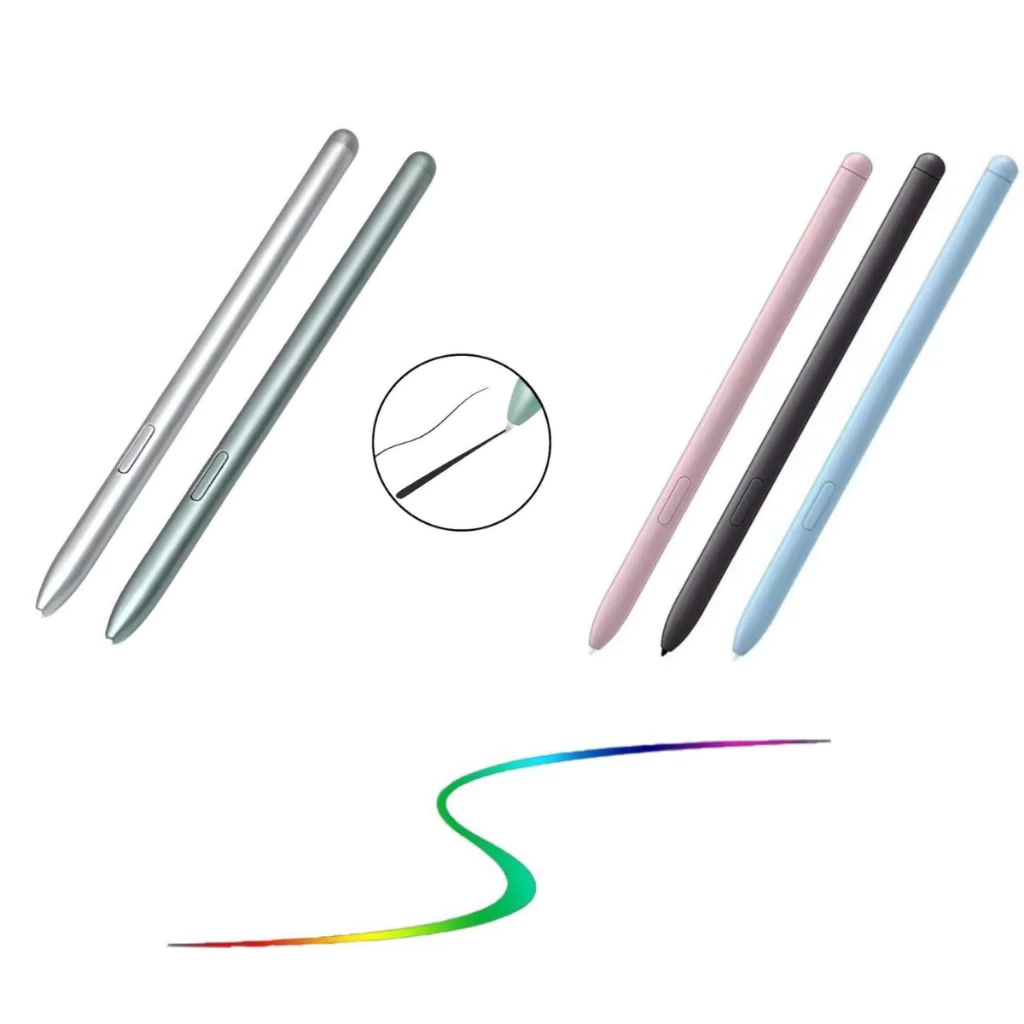 Substituição da Caneta S Pen Stylus Touch Pencil para Samsung Tab S8 S7 FE S6 Lite S7+ S8+ S9 S9FE. Compatível com S10+