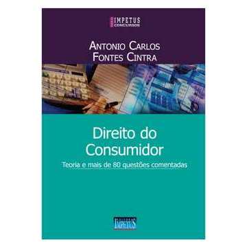 Direito do Consumidor autor Antonio Carlos Fontes Cintra