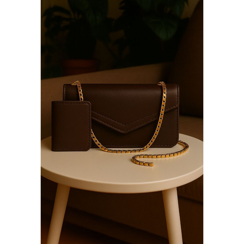 Bolsa Feminina lançamento mini bag Com Corrente Estilosa
