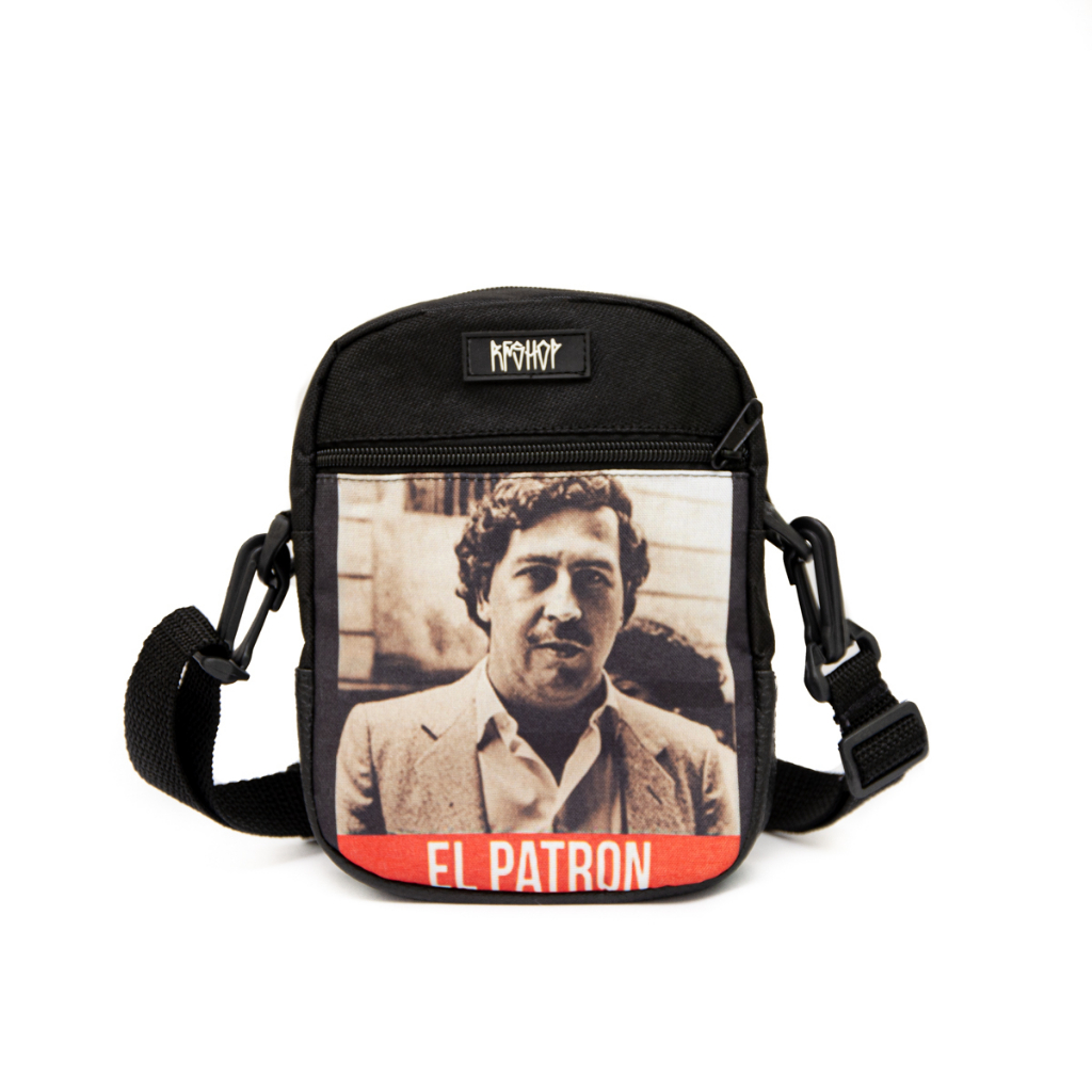 mini bolsa bag transversal el patron Pablo Escobar