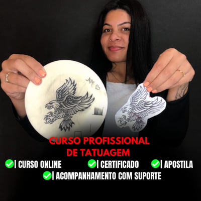 Curso Online- Tatuador Iniciante Profissional