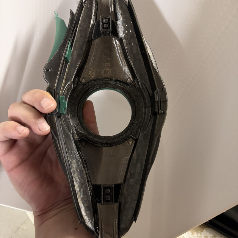 Kamen Rider Zets Driver Belt Replacement Panel, ZZZ Transparent Injection‑Molded Light‑Permeable Modified Accessory
