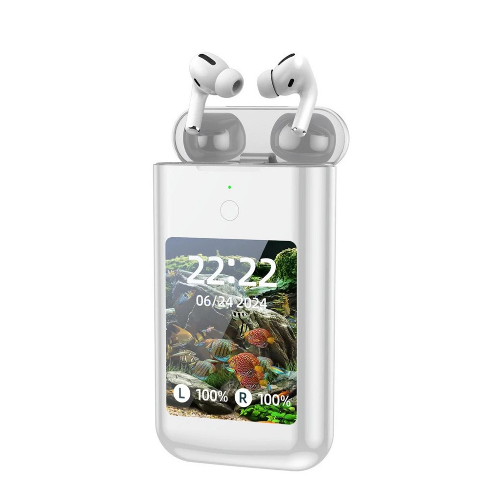 Fone de ouvido 3in1 Power BanK Com Tela 2.8 Polegadas Bluetooth Com Muitas Funções 5000mah J-60