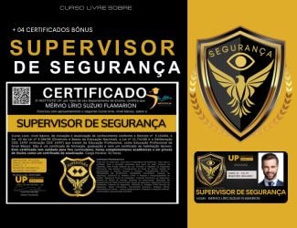 CURSO LIVRE SOBRE SUPERVISOR DE SEGURANÇA