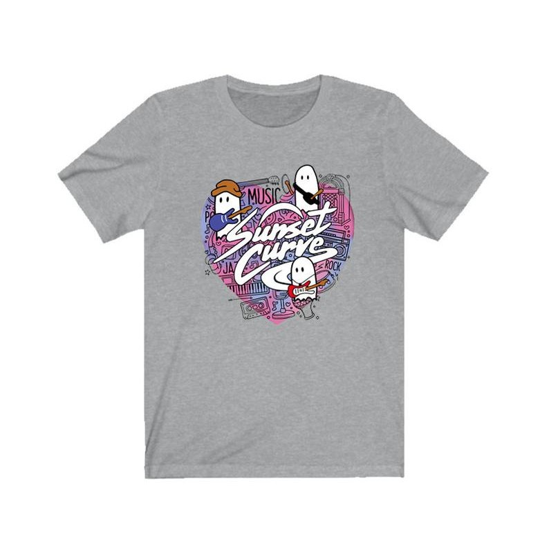 Camiseta Camisa Blusa Julie And The Phantoms Sunset Curve Fantasma -FRROD. -FRROD.