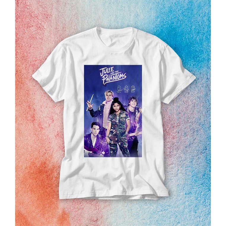 Camiseta Julie and the Phantoms Julie e os fantasmas netflix em poliéster