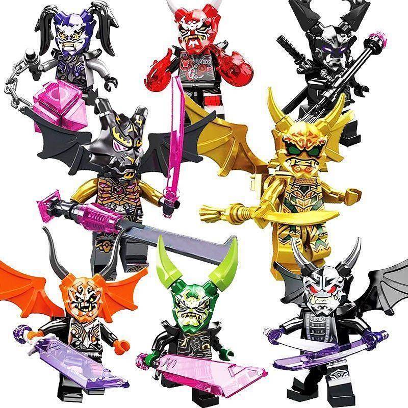 Ghost Full Lloyd Crystal King Mecha Little Renzi Ninjago Assembled Building Blocks 30tx