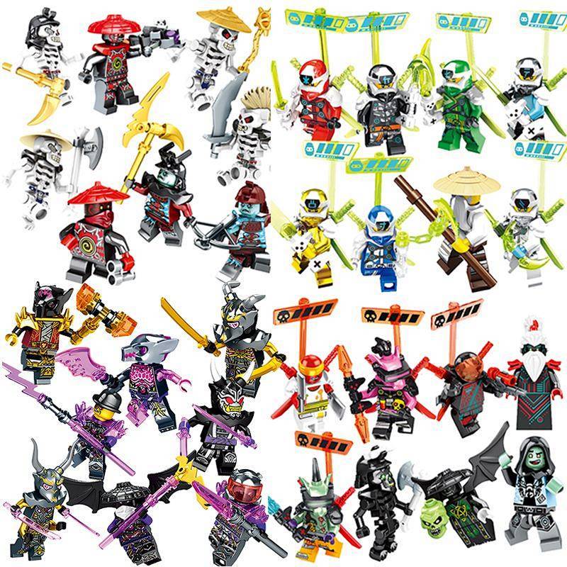 Ninjago Crystal Lord of Darkness Ghost Warrior Lloyd Building Blocks Doll Male XZqP