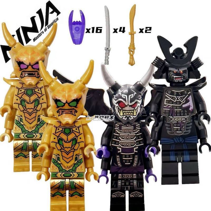 Ninjago Ghost Lloyd Resurrection Full Four-Hand Shape Blade of Space and Time Building Blocks Doll 3yLb