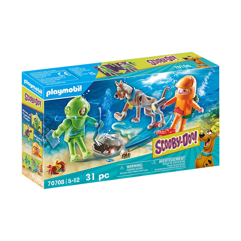 Playmobil - Scooby-Doo! Aventura Com O Fantasma Mergulhador