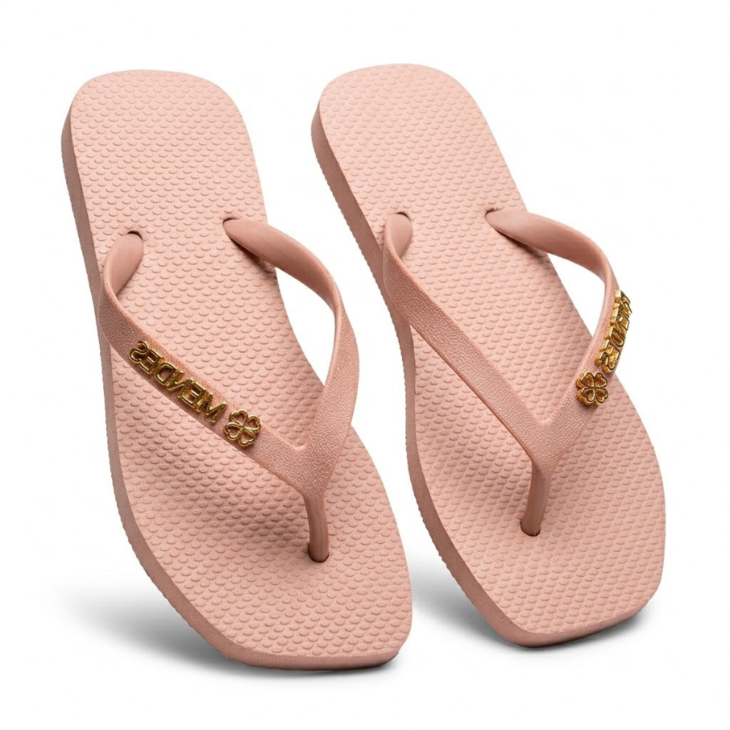 Chinelo Feminino Bico Quadrado PVC Micro Expandido Conforto Casual Premium RMendes