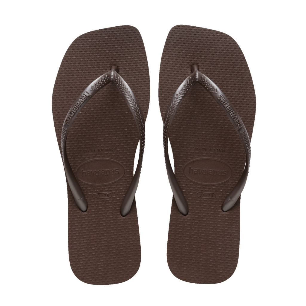 Chinelo Feminino Havaianas Slim Square Original Bico Quadrado Super Confortável