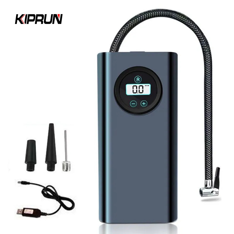 Inflador De Pneus De Carro Kipka , Bomba De Ar Sem Fio , Compressor 120W 12V 150PSI Automática De Pneu , 3600mAh USB Rec