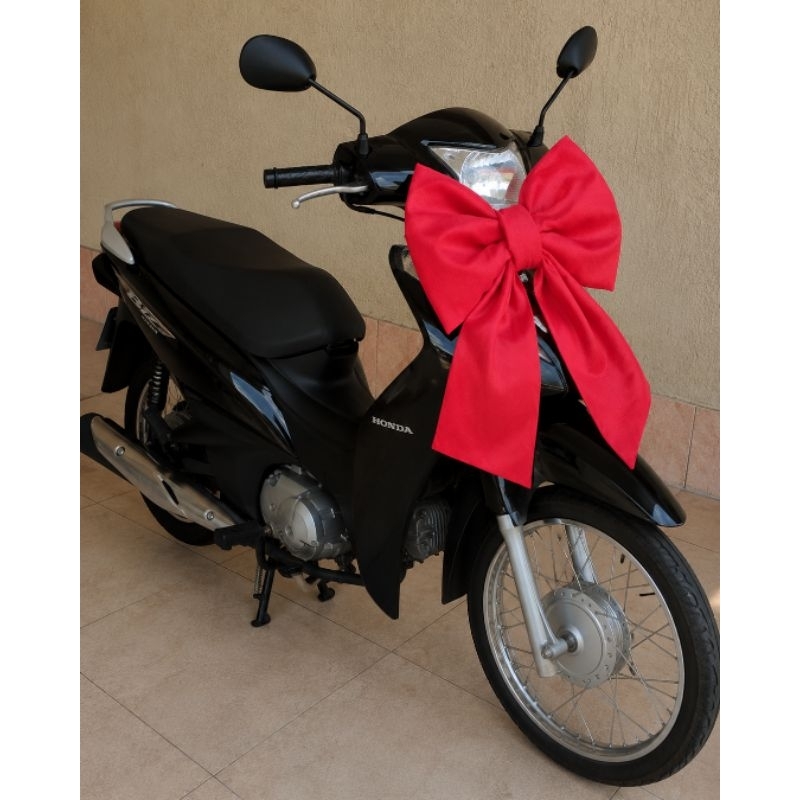 Laço Gigante Moto Porta 35cm Oxford Natal Decoracao Enfeites Eventos