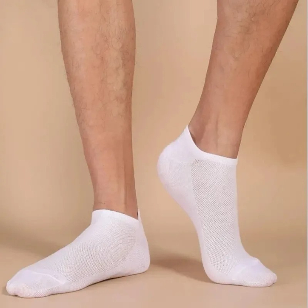 Kit 18 Pares de Meias Soquete Cano Curto Masculina Feminina