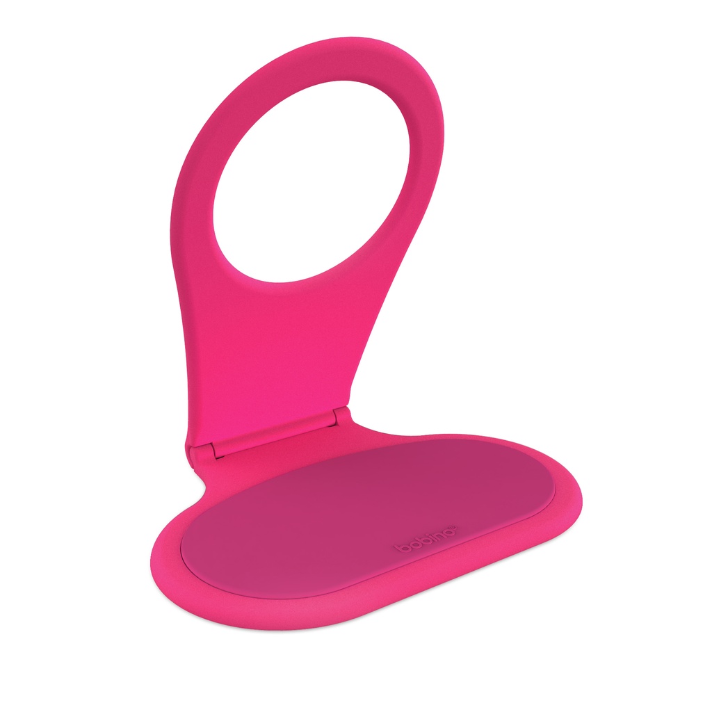 Suporte de Celular Dobrável Bobino para Tomada Fúcsia - Universal e Portátil