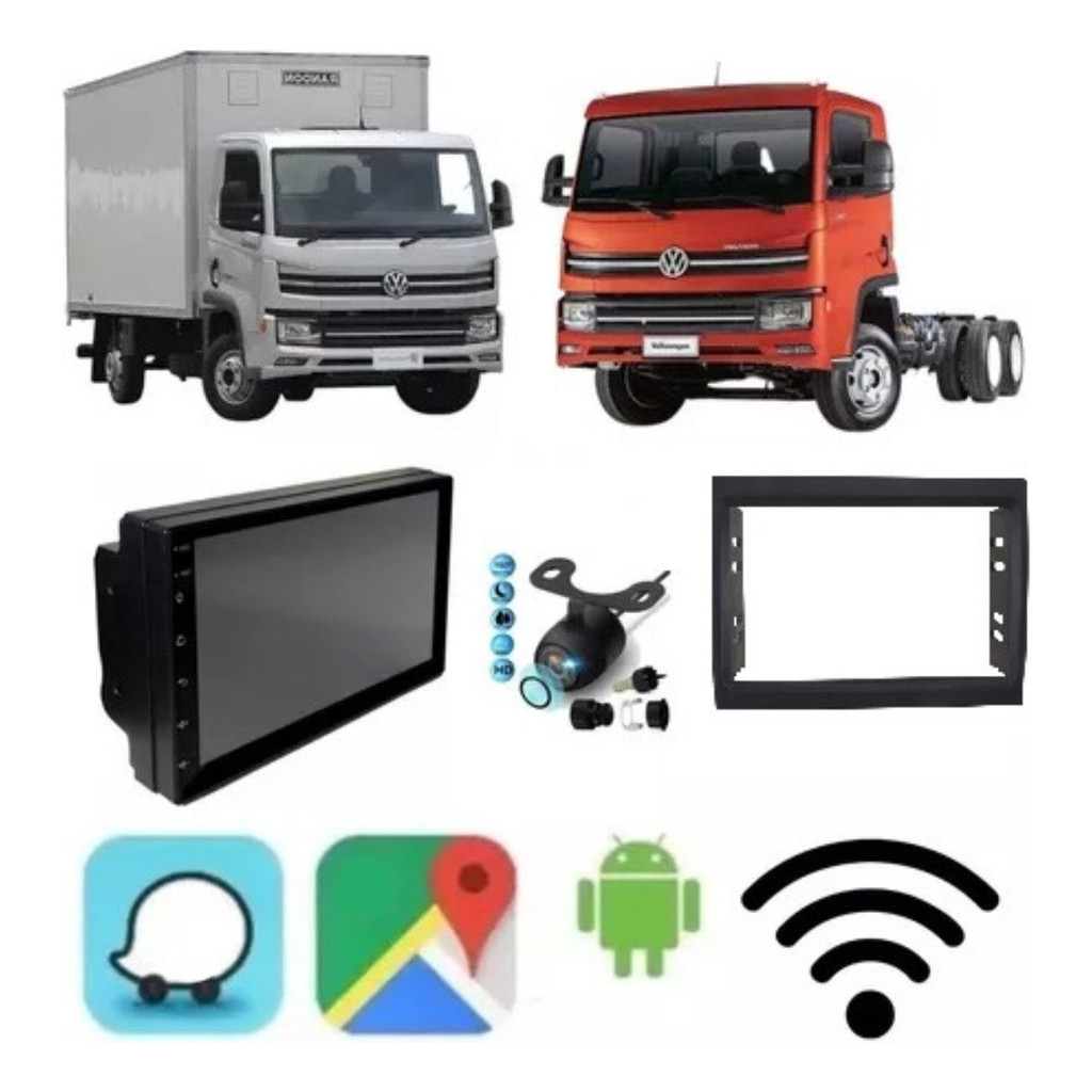 Mp5 Multimidia Android Gps Wifi Delivery 17/2022 + Camera Ré